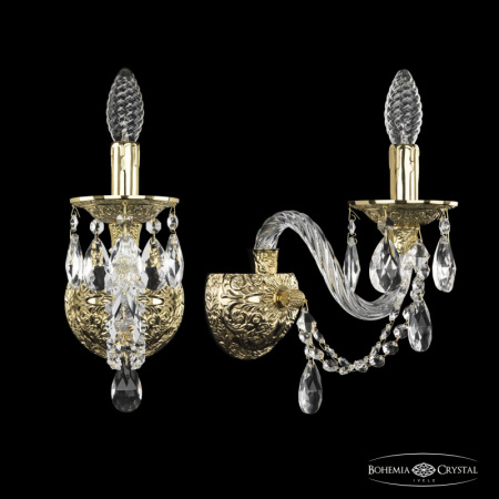 Настенные бра — Бра Bohemia Ivele Crystal 16106B/1/165 G купить в 