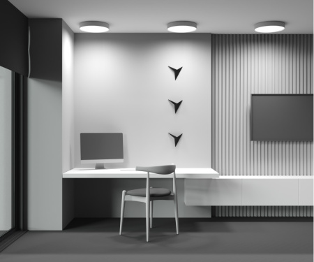 Накладные светильники — Накладной светильник Maytoni Technical C032CL-45W4K-RD-W купить в 