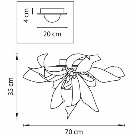 Накладные светильники — Накладной светильник Lightstar 754169 купить в 