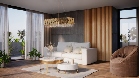 Люстры подвесные — Подвесная люстра Maytoni MOD017PL-04BS купить в 