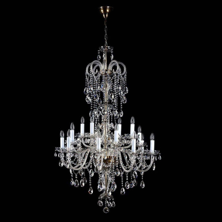 Потолочные люстры — Подвесная люстра Artglass Theodora XVI. 910x1500 Dark Patina CE купить в 