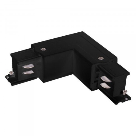 Коннекторы — Коннектор Elektrostandard Коннектор угловой для трехфазного шинопровода (черный) 85110 купить в 