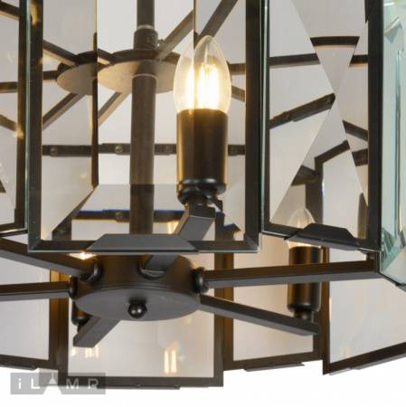 Люстры подвесные — Подвесная люстра iLamp 6113-550BK купить в  Люстры подвесные — Подвесная люстра iLamp 6113-550BK купить в