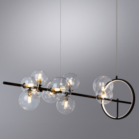 Люстры подвесные — Подвесная люстра ARTE Lamp A7790SP-50BK купить в  Люстры подвесные — Подвесная люстра ARTE Lamp A7790SP-50BK купить в