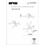 Люстры на штанге — Люстра на штанге iLedex 6827-6 BK+WH купить в  Люстры на штанге — Люстра на штанге iLedex 6827-6 BK+WH купить в