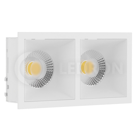 Встраиваемые точечные светильники — Встраиваемый светильник LeDron RISE KIT 2 White купить в 