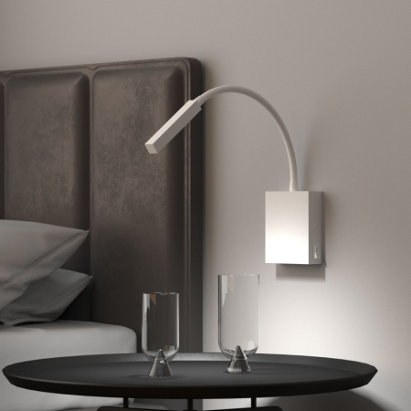 Настенные бра — Бра Elektrostandard KNOB 40118/LED белый купить в 