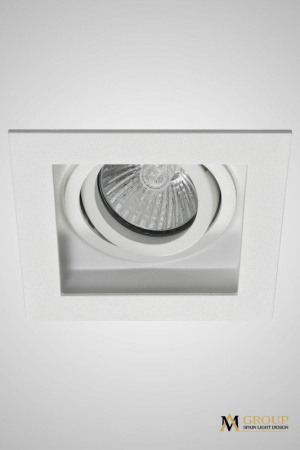 Встраиваемые точечные светильники — Встраиваемый светильник AM Group AM165 WH купить в 