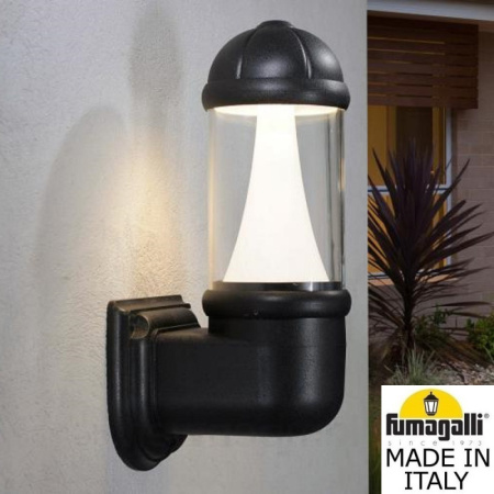 Уличные настенные светильники — Светильник настенный Fumagalli D15.505.000.AXD1L.CRB купить в 