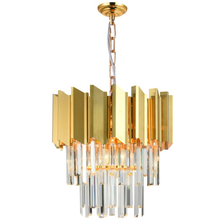 Люстры каскадные — Каскадная люстра Natali Kovaltseva DELTA 79005/6C BRASS купить в 
