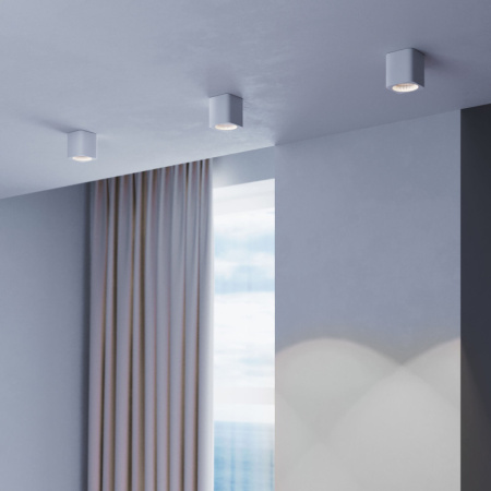 Накладные точечные светильники — Накладной светильник Elektrostandard 25051/LED 9W 4000К белый купить в 