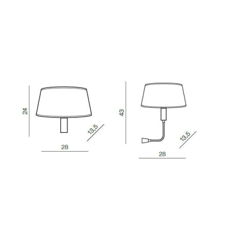 Плафоны и абажуры — Абажур Azzardo Amadeo shade oval AZ2421 купить в 