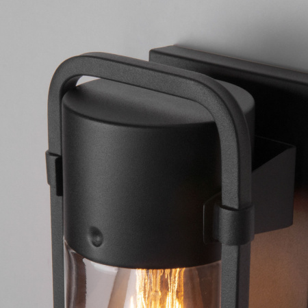 Уличные настенные светильники — Светильник настенный Elektrostandard Lab черный (35001/D) купить в 