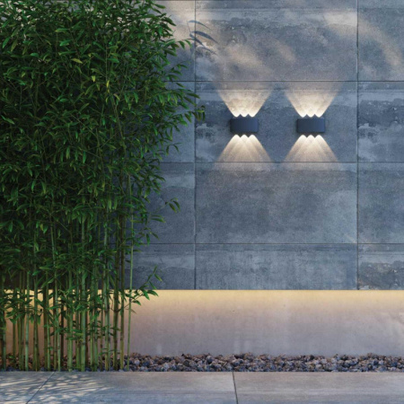 Уличные настенные светильники — Светильник настенный Novotech 358460 купить в 