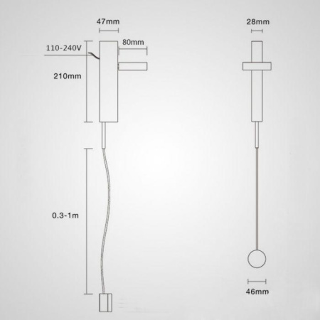 Потолочные светильники — Бра Imperium Loft Denzil 178017-26 купить в  Потолочные светильники — Бра Imperium Loft Denzil 178017-26 купить в