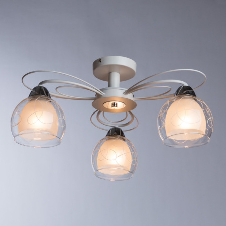 Люстры на штанге — Люстра на штанге ARTE Lamp A7585PL-3WH купить в  Люстры на штанге — Люстра на штанге ARTE Lamp A7585PL-3WH купить в