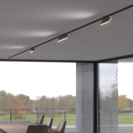 Трековые светильники — Светильник на шине Elektrostandard Garda Белый 20W 4200K (85025/01) трехфазный купить в 