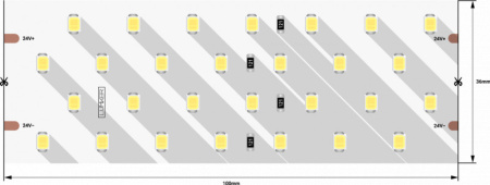 Светодиодные ленты — Лента DesignLed DSG2280-24-WW-33 купить в 
