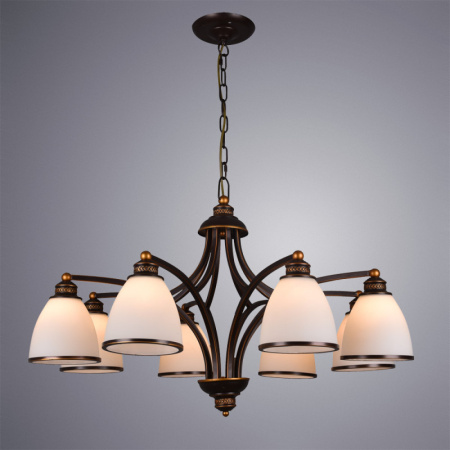 Люстры подвесные — Подвесная люстра ARTE Lamp A9518LM-8BA купить в  Люстры подвесные — Подвесная люстра ARTE Lamp A9518LM-8BA купить в