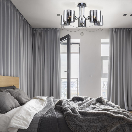 Люстры на штанге — Потолочная люстра Escada Intense 683/5P купить в 