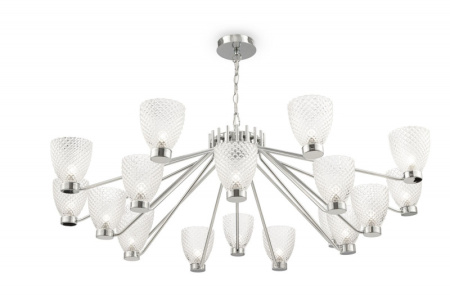 Люстры подвесные — Подвесная люстра Maytoni MOD068PL-18CH купить в 