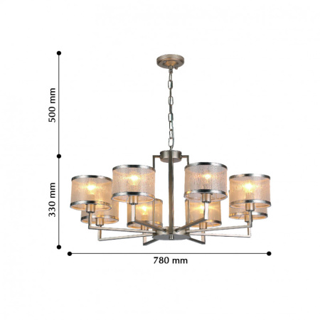 Люстры подвесные — Подвесная люстра F-Promo 2487-8P купить в 