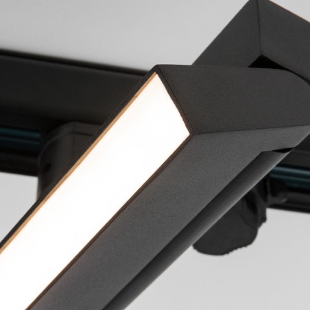 Трековые светильники — Светильник на шине Elektrostandard Arda Черный 10W 4200K (85019/01) трехфазный купить в 