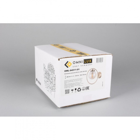 Настенные бра — Бра Omnilux OML-94511-01 купить в 