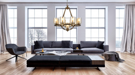 Люстры подвесные — Подвесная люстра Lumina Deco LDP 1220-9 MD купить в 