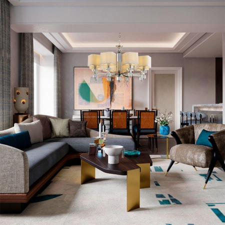 Люстры подвесные — Подвесная люстра Lumien Hall Вивьен LH1038/8H-CR купить в 