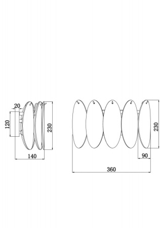 Настенные бра — Бра Freya FR5189WL-02CH купить в 