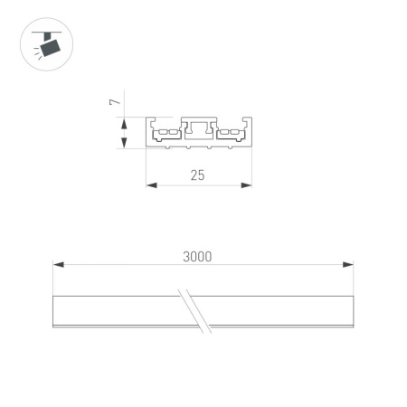 Шинопроводы — Шинопровод Arlight 044506 купить в  Шинопроводы — Шинопровод Arlight 044506 купить в