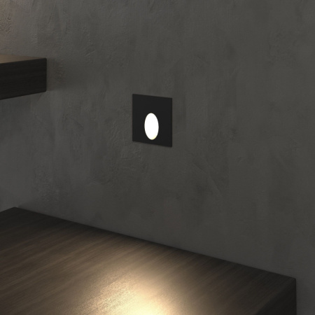 Светильники для стен и ступеней — Светильник для ступеней Elektrostandard MRL LED 1102 Чёрный купить в 