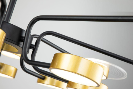 Потолочные люстры — Потолочная светодиодная люстра Escada Halo 10211/SG LED купить в 