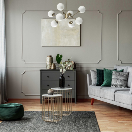 Люстры на штанге — Люстра на штанге DeMarkt 306013908 купить в 