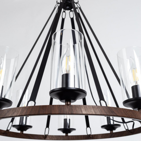 Люстры подвесные — Подвесная люстра ARTE Lamp A7014SP-8BK купить в  Люстры подвесные — Подвесная люстра ARTE Lamp A7014SP-8BK купить в