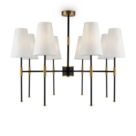 Люстры на штанге — Люстра на штанге Freya FR5196PL-08BBS купить в 