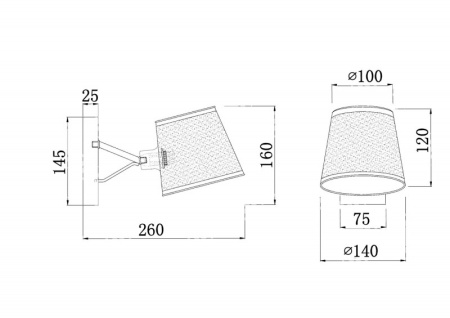 Настенные бра — Бра Freya FR5108WL-01CH купить в 