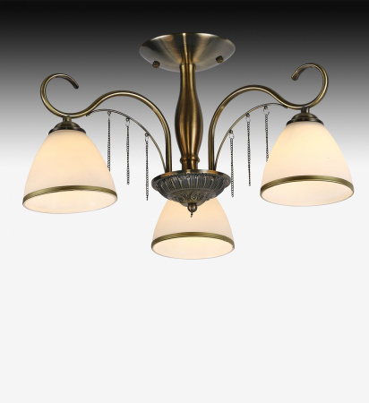 Потолочные люстры — 5888/3 бронза купить в 