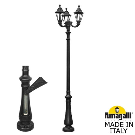 Высокие уличные фонари — Садово-парковый светильник Fumagalli E26.202.R30.AYF1R купить в 