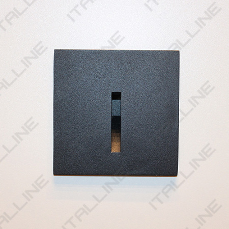 Светильники для стен и ступеней — Светильник для ступеней ITALLINE DL 3020 BLACK купить в 