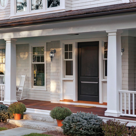 Уличные настенные светильники — Светильник настенный Feron 11098 купить в 