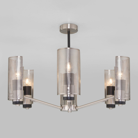 Люстры на штанге — Люстра на штанге Eurosvet 70139/6 никель купить в 