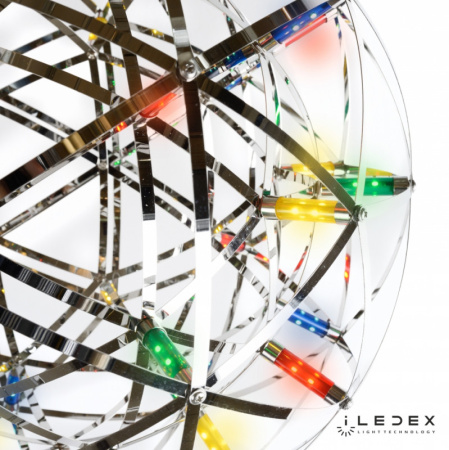 Люстры подвесные — Подвесная люстра iLedex FG 400-42 RGB CR купить в  Люстры подвесные — Подвесная люстра iLedex FG 400-42 RGB CR купить в