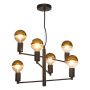 Люстры подвесные — Подвесная люстра Lussole LSP-8156-G купить в 
