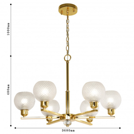 Люстры подвесные — Подвесная люстра F-Promo 2940-6P купить в 