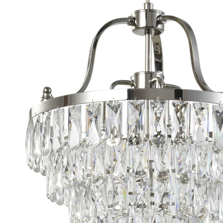 Люстры подвесные — Подвесная люстра Lumien Hall Сальваторе LH0037/5P-NK-CL купить в 