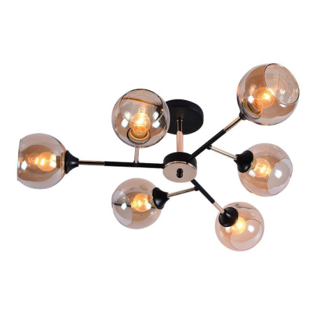 Потолочные люстры — Потолочная люстра Seven Fires Линда SF3301/6C-MBK+GD купить в 