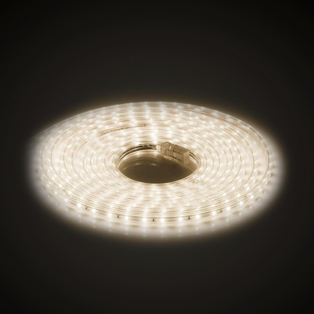 Светодиодные ленты — Светодиодная влагозащищенная лента Apeyron 4,8W/m 60LED/m 5050SMD теплый белый 5M 10-05 купить в 