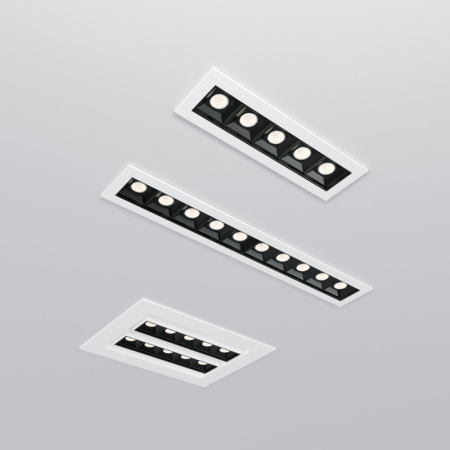 Встраиваемые точечные светильники — Встраиваемый светильник Elektrostandard 9921 LED 10W 4200K белый/черный купить в  Встраиваемые точечные светильники — Встраиваемый светильник Elektrostandard 9921 LED 10W 4200K белый/черный купить в